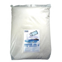 Soľ bazénová morská 25kg vrece